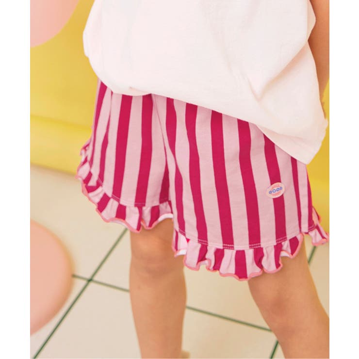 ピンク | フリルカットソーパンツ  ショート丈 | F.O.Online Store