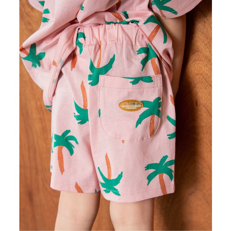 ピンク | 楽しいバリエーションハーフパンツ(セットアップ可)  4分丈 | F.O.Online Store