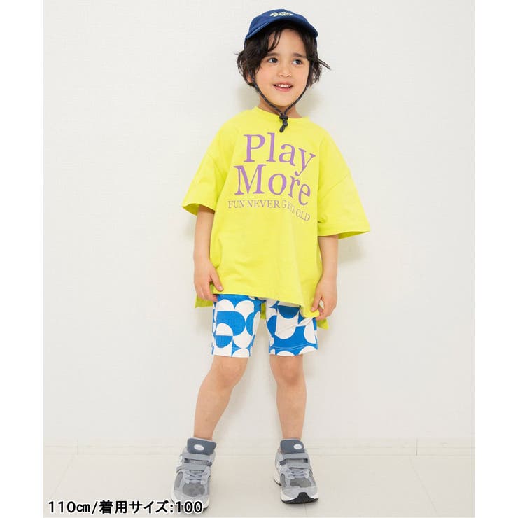 【WEB限定/26年夏新作】DAISUKI総柄ライトハーフパンツ  5分丈 | F.O.Online Store | 詳細画像3 