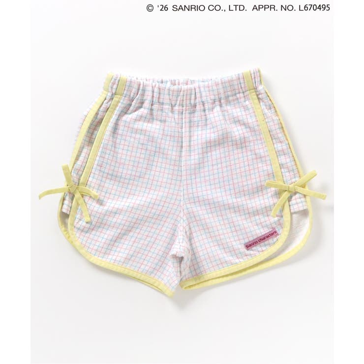 サンリオキャラクターズ フェイスポケットパンツ  ショート丈 | F.O.Online Store | 詳細画像2 
