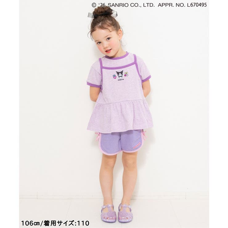 サンリオキャラクターズ フェイスポケットパンツ  ショート丈 | F.O.Online Store | 詳細画像28 
