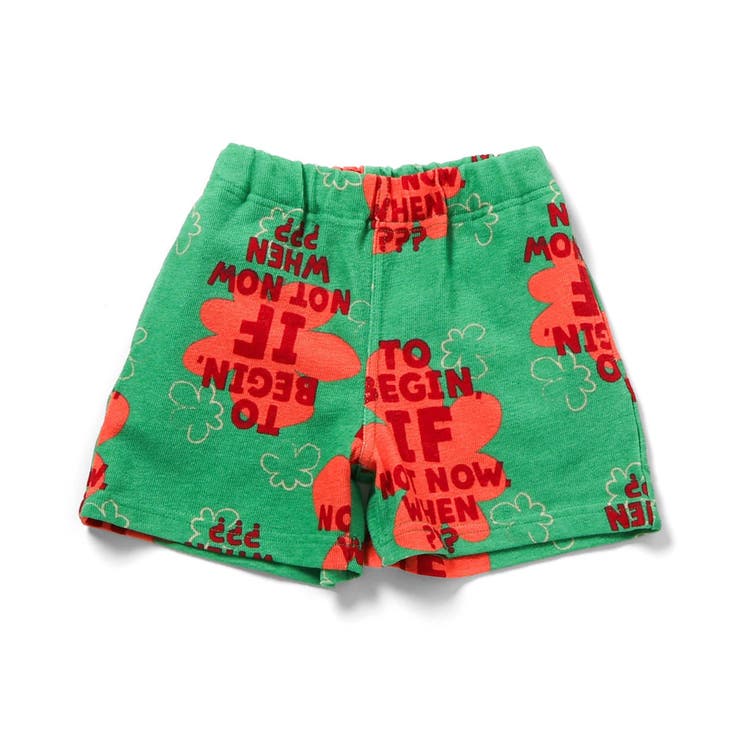 グリーン | 【リンク】総柄カットソーハーフパンツ  5分丈 | F.O.Online Store