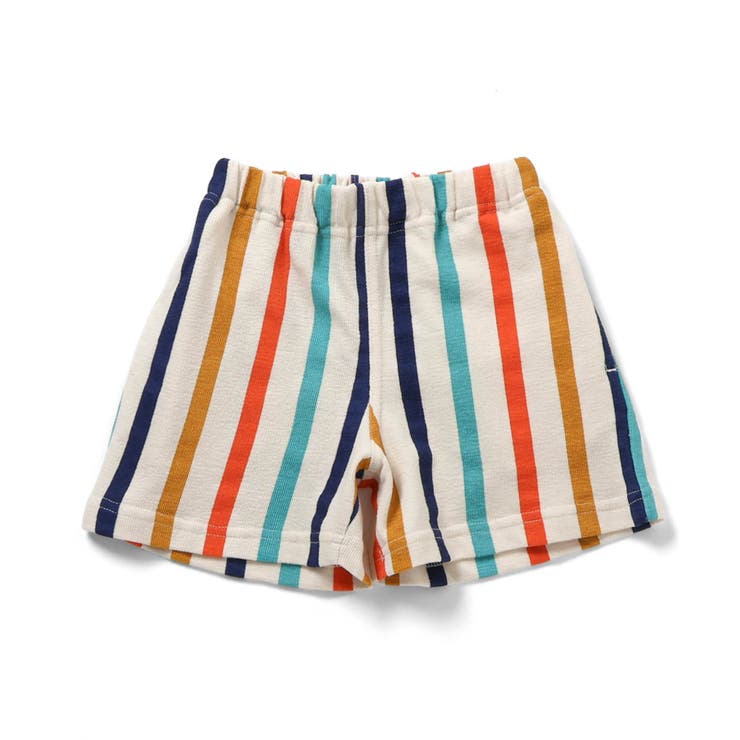 ストライプ柄 | 【リンク】総柄カットソーハーフパンツ  5分丈 | F.O.Online Store