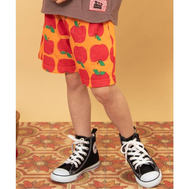 イエロー | 【リンク】総柄カットソーハーフパンツ  5分丈 | F.O.Online Store