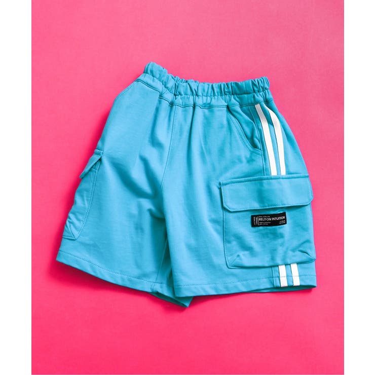 ブルー | ネオンカーゴハーフパンツ  5分丈 | F.O.Online Store