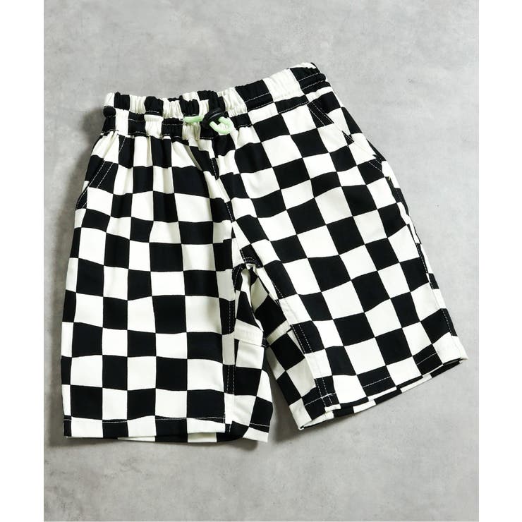 チェック柄 | ウエストコードハーフパンツ  5分丈 | F.O.Online Store