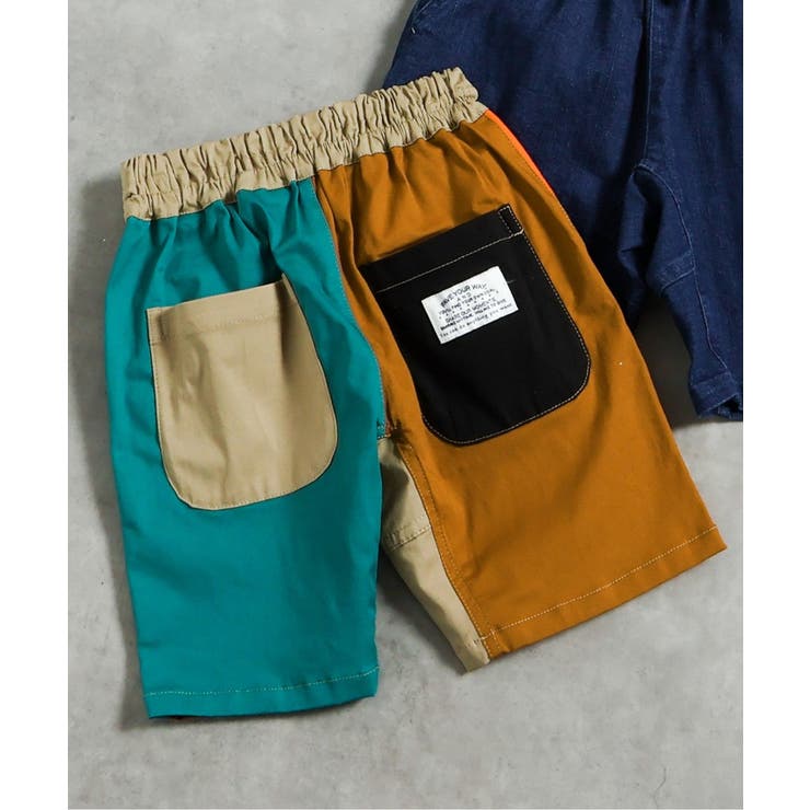 レインボー | ウエストコードハーフパンツ  5分丈 | F.O.Online Store