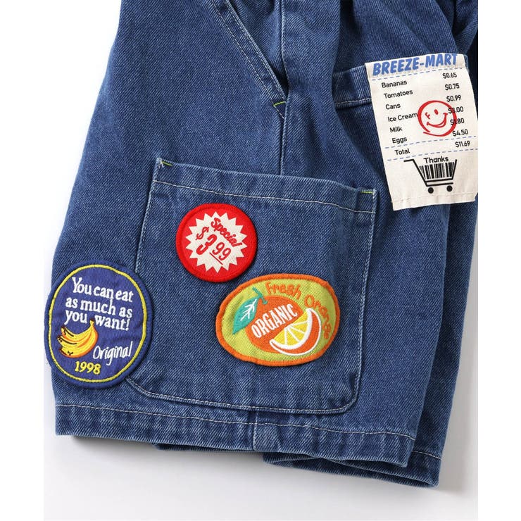 BREEZEMART ワッペンハーフパンツ  5分丈 | F.O.Online Store | 詳細画像12 