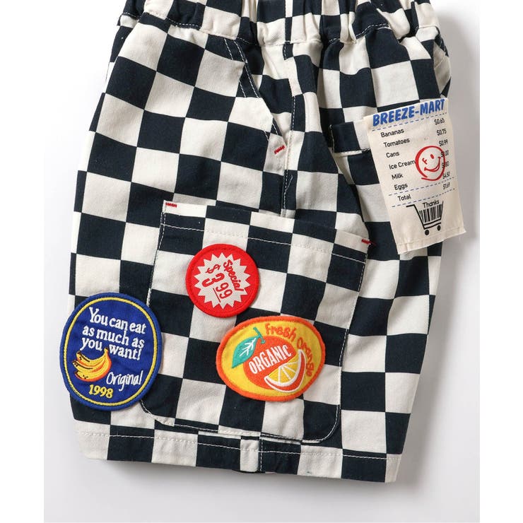 BREEZEMART ワッペンハーフパンツ  5分丈 | F.O.Online Store | 詳細画像4 
