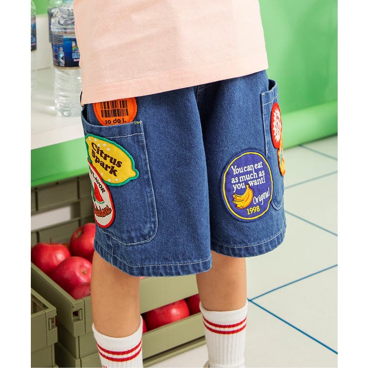 デニム | BREEZEMART ワッペンハーフパンツ  5分丈 | F.O.Online Store