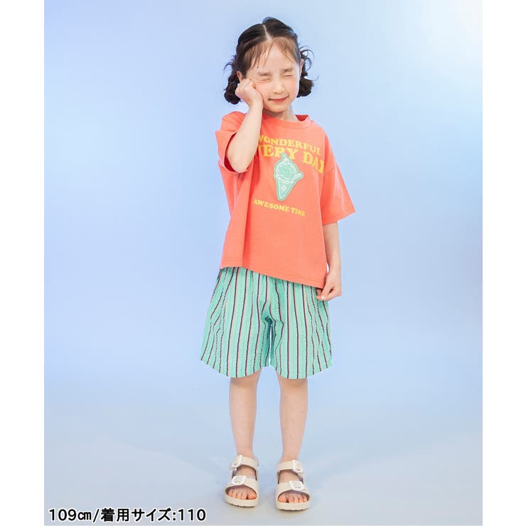 サマーエール 先染めサッカーパンツ(セットアップ可)  4分丈 | F.O.Online Store | 詳細画像14 