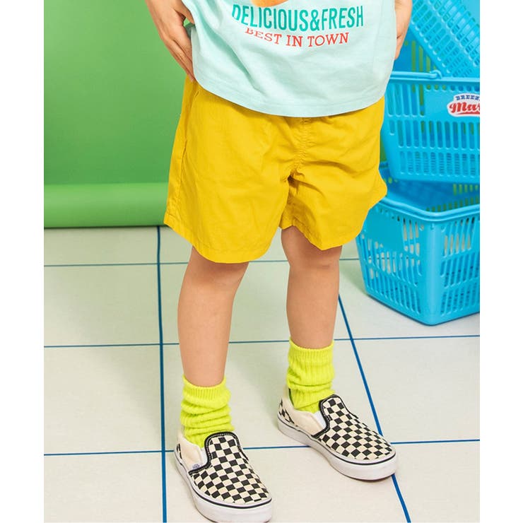 パープル | 【2WAY】リバーシブルハーフパンツ  4分丈 | F.O.Online Store