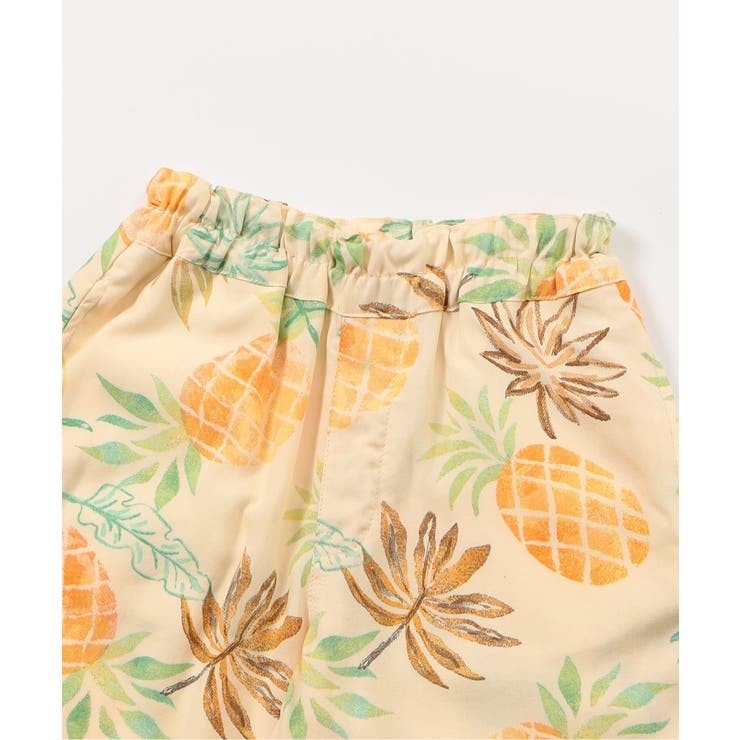 【リンク】リゾートアロハハーフパンツ_セットアップ可  5分丈 | F.O.Online Store | 詳細画像11 