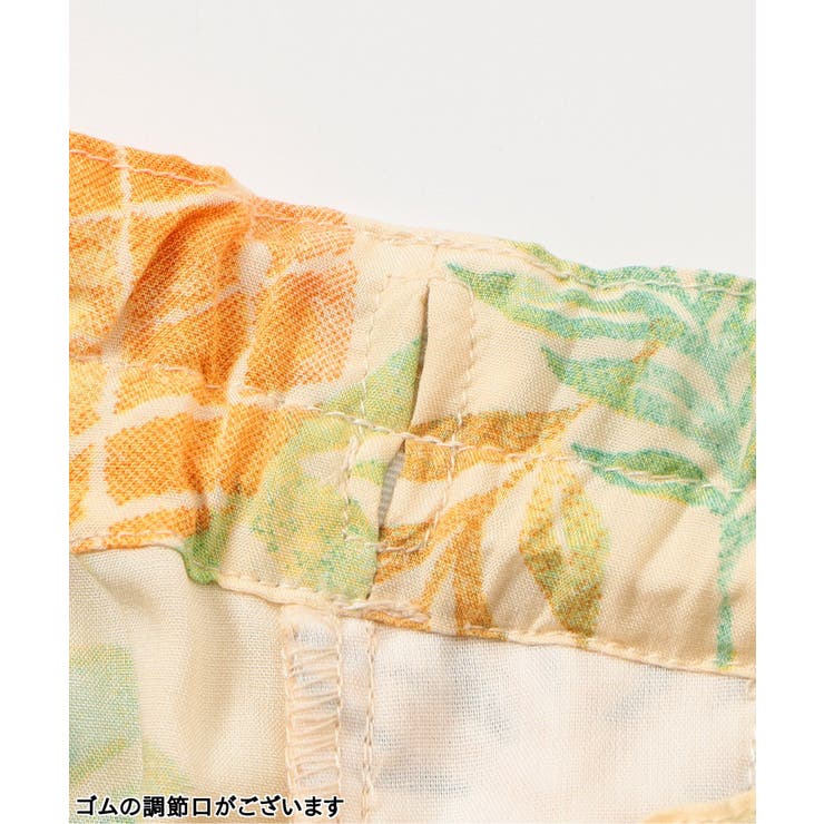 【リンク】リゾートアロハハーフパンツ_セットアップ可  5分丈 | F.O.Online Store | 詳細画像15 