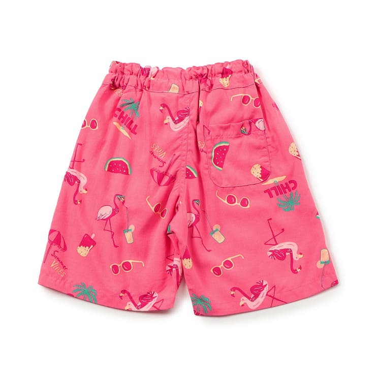 【リンク】リゾートアロハハーフパンツ_セットアップ可  5分丈 | F.O.Online Store | 詳細画像19 