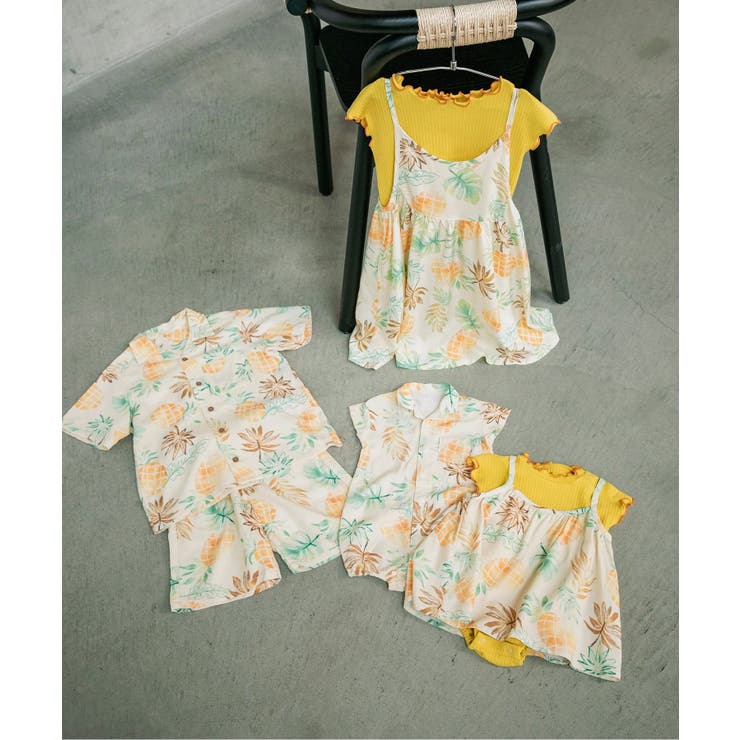 【リンク】リゾートアロハハーフパンツ_セットアップ可  5分丈 | F.O.Online Store | 詳細画像21 