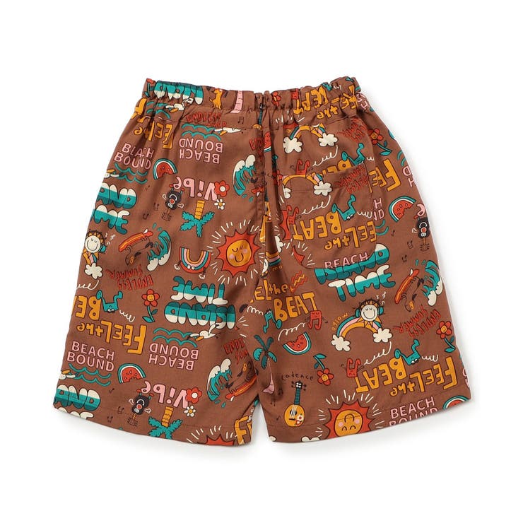 【リンク】リゾートアロハハーフパンツ_セットアップ可  5分丈 | F.O.Online Store | 詳細画像7 