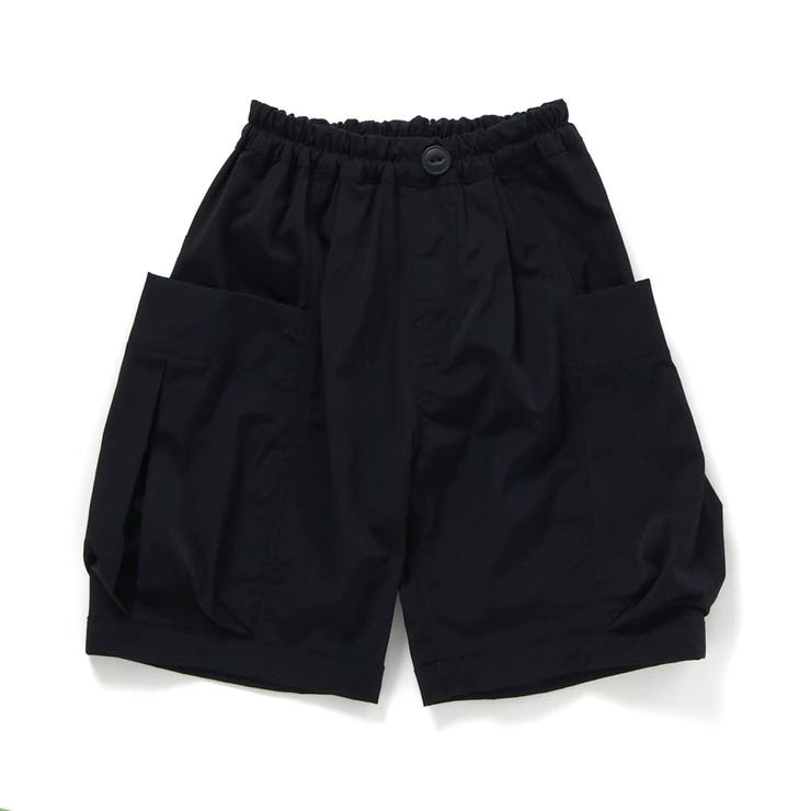 黒 ハーフパンツ ウエストゴム ポケット付き ポケット付きトレーニングハーフパンツ［体操服、スクール］ | 激安靴