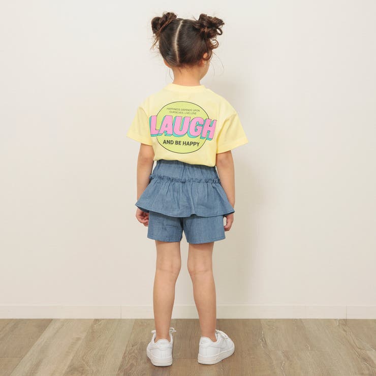 XTFSH02J2 ボックスプリーツ インナー付き ショートパンツ