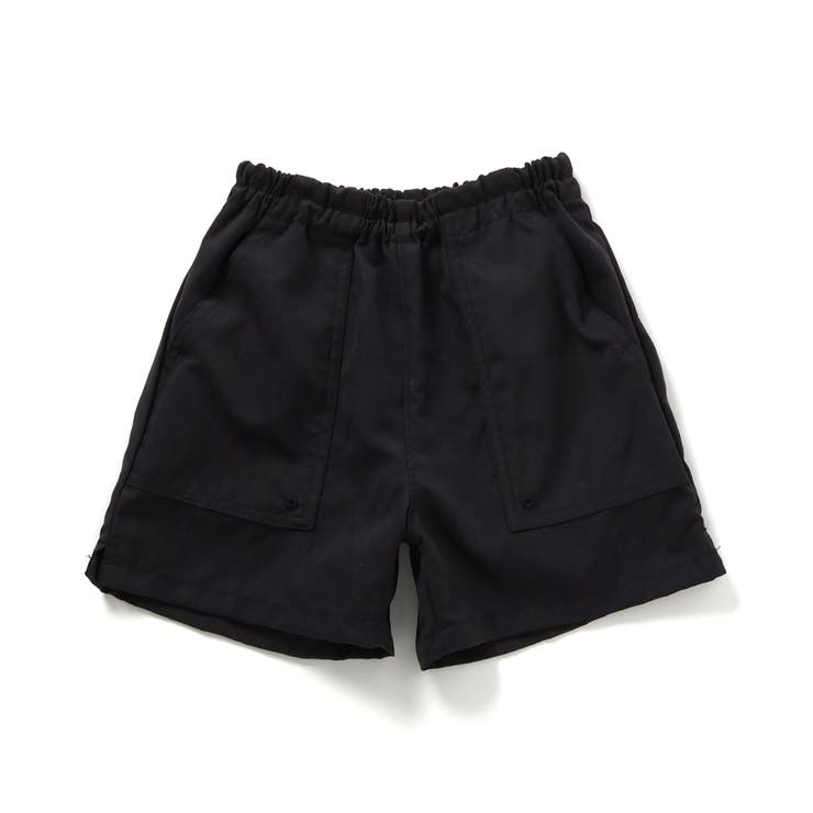 ブラック | 【濡れたら柄が出る・速乾】ガラデルパンツ（水陸両用）  4分丈 | F.O.Online Store