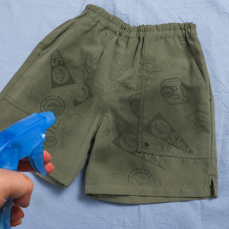 カーキ | 【濡れたら柄が出る・速乾】ガラデルパンツ（水陸両用）  4分丈 | F.O.Online Store