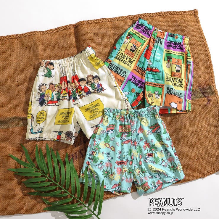 PEANUTSコラボ アロハパンツ  4分丈 | F.O.Online Store | 詳細画像17