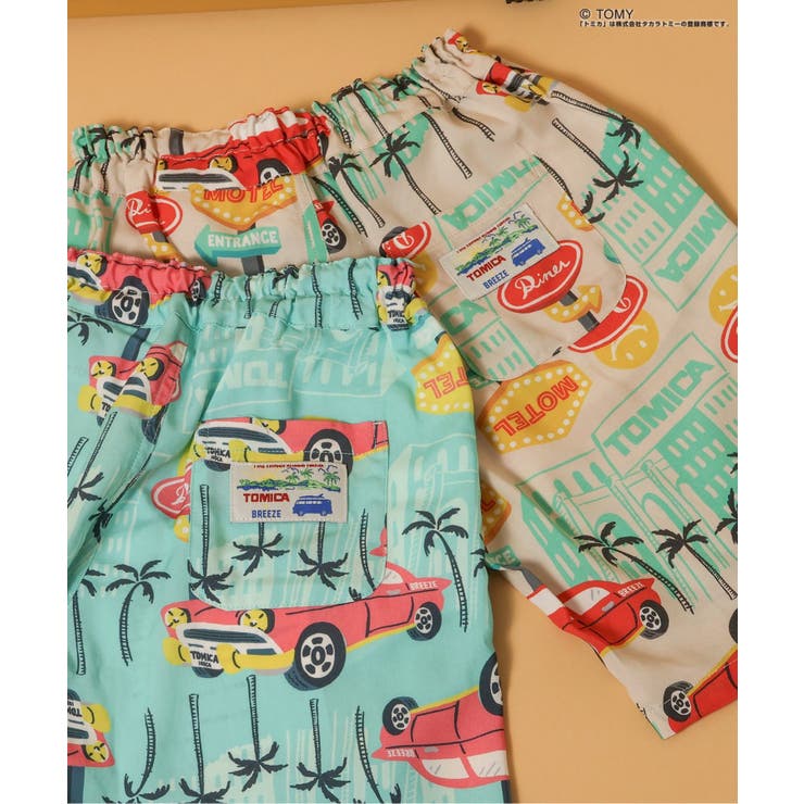 TOMICA×BREEZE アロハパンツ(セットアップ可)  5分丈 | F.O.Online Store | 詳細画像13 