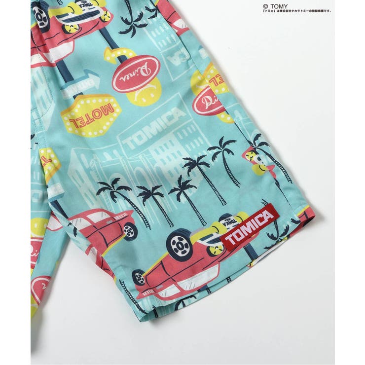 TOMICA×BREEZE アロハパンツ(セットアップ可)  5分丈 | F.O.Online Store | 詳細画像7 