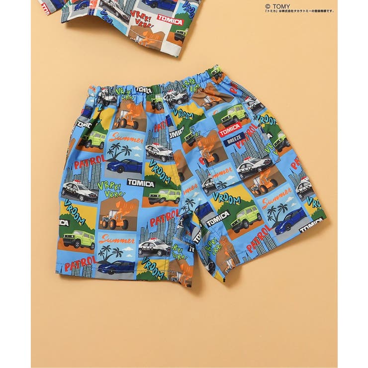 TOMICA×BREEZE 水陸両用パンツ  4分丈 UVカット 撥水 | F.O.Online Store | 詳細画像1 