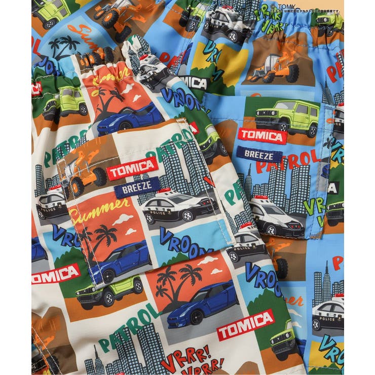 TOMICA×BREEZE 水陸両用パンツ  4分丈 UVカット 撥水 | F.O.Online Store | 詳細画像14 