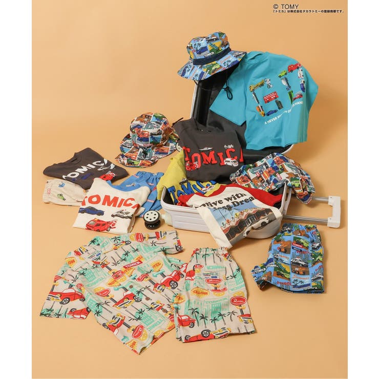 TOMICA×BREEZE 水陸両用パンツ  4分丈 UVカット 撥水 | F.O.Online Store | 詳細画像17 
