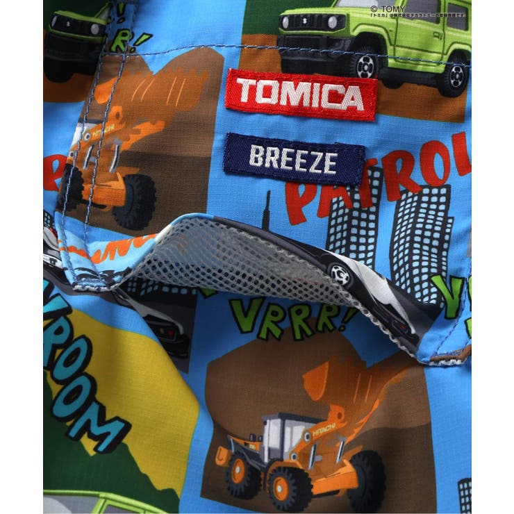 TOMICA×BREEZE 水陸両用パンツ  4分丈 UVカット 撥水 | F.O.Online Store | 詳細画像7 