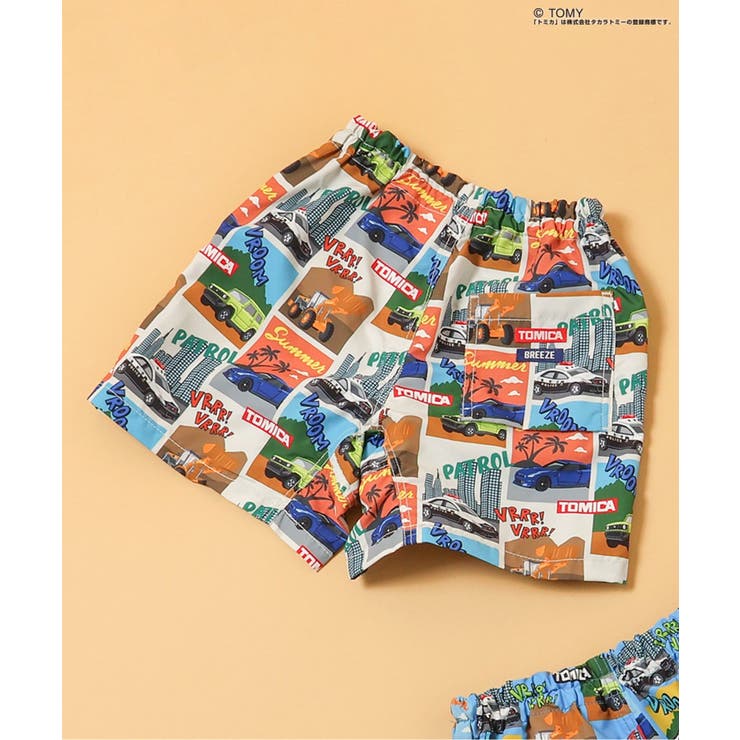 キナリ | TOMICA×BREEZE 水陸両用パンツ  4分丈 UVカット 撥水 | F.O.Online Store