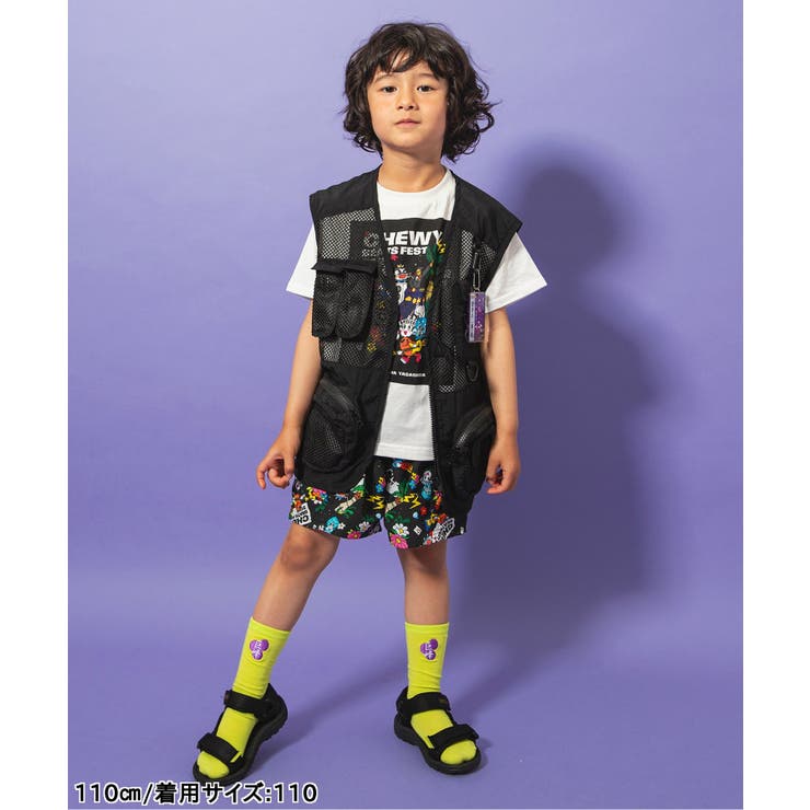 UHA味覚糖 総柄水陸両用パンツ  4分丈 UVカット 撥水 | F.O.Online Store | 詳細画像4 