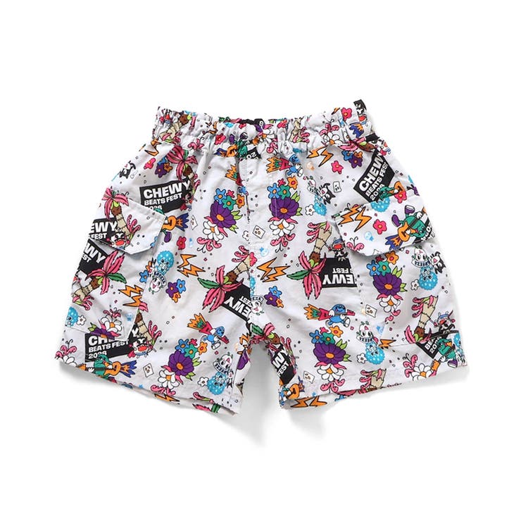 UHA味覚糖 総柄水陸両用パンツ  4分丈 UVカット 撥水 | F.O.Online Store | 詳細画像6 