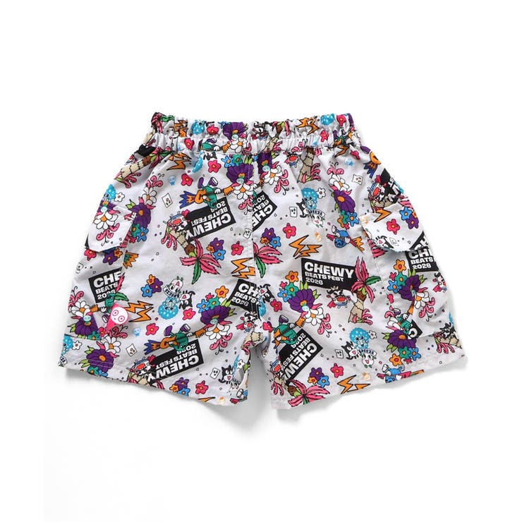 UHA味覚糖 総柄水陸両用パンツ  4分丈 UVカット 撥水 | F.O.Online Store | 詳細画像7 