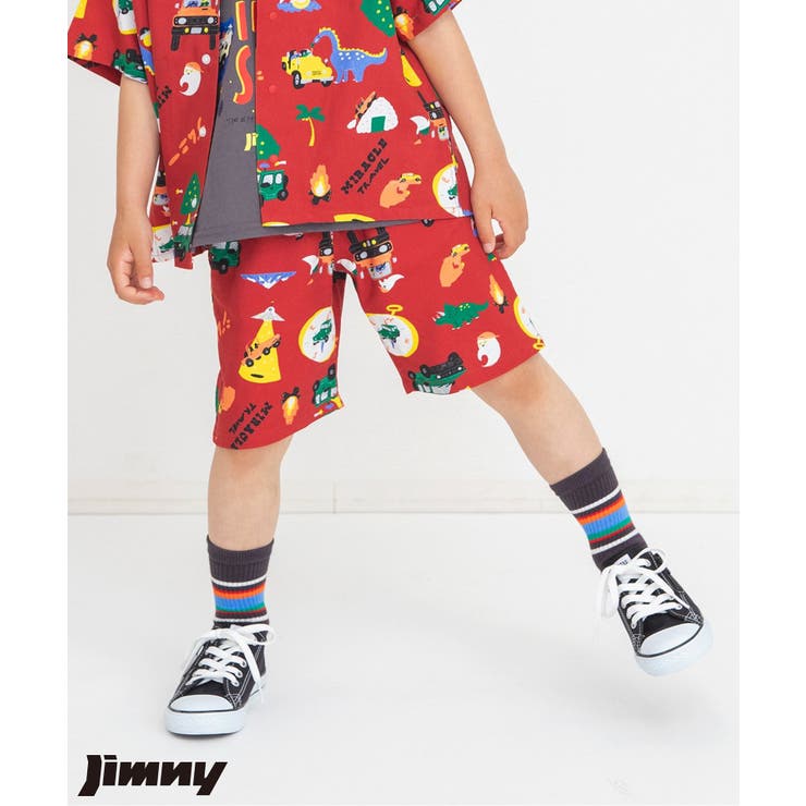 レッド | Jimny 総柄パンツ（セットアップ可）  | F.O.Online Store
