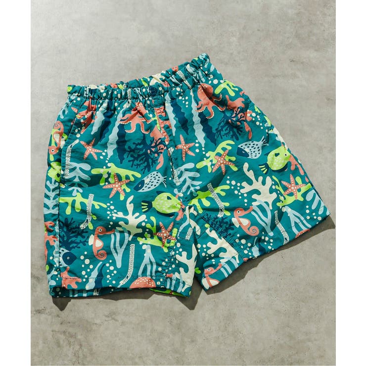 ミント | 【水をはじく/しわになりにくい】水陸両用パンツ  4分丈 UVカット 撥水 | F.O.Online Store