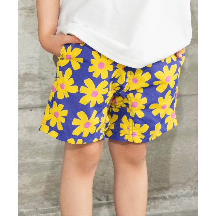 ロイヤルブルー | 【水をはじく/しわになりにくい】水陸両用パンツ  4分丈 UVカット 撥水 | F.O.Online Store