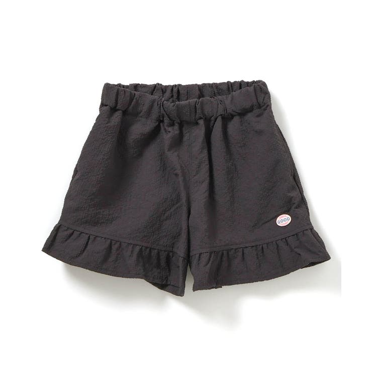 チャコール | 水陸両用フリルパンツ  ショート丈 UVカット 撥水 | F.O.Online Store