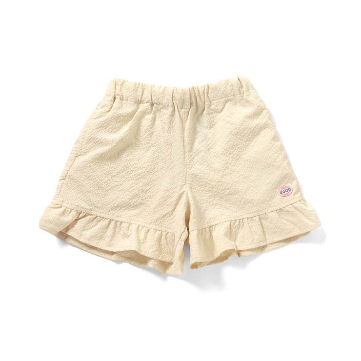 アイボリー | 水陸両用フリルパンツ  ショート丈 UVカット 撥水 | F.O.Online Store