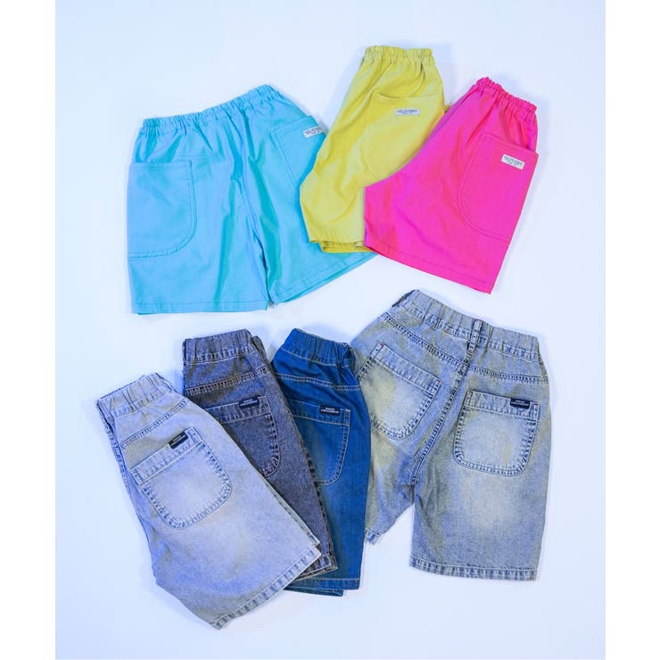 【サマーエール/接触冷感】ネオンカラーストレッチハーフパンツ  4分丈 ＿ | F.O.Online Store | 詳細画像16 