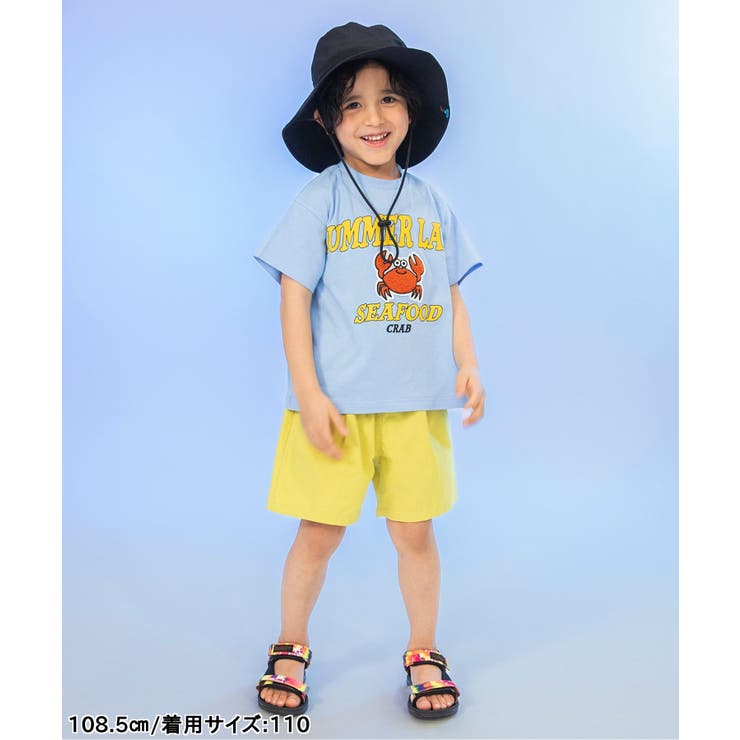 【サマーエール/接触冷感】ネオンカラーストレッチハーフパンツ  4分丈 ＿ | F.O.Online Store | 詳細画像5 