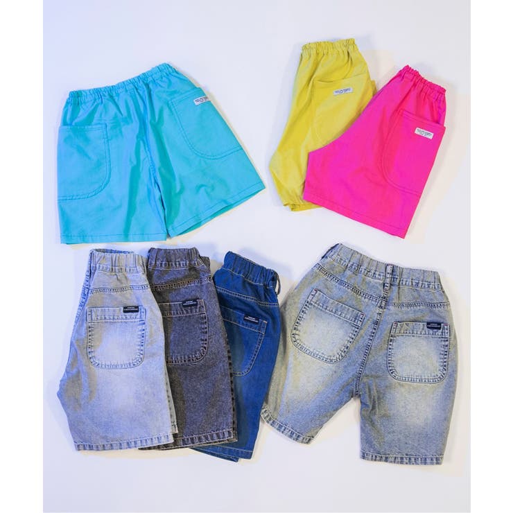 【サマーエール/接触冷感】デニムハーフパンツ  6分丈 ＿ | F.O.Online Store | 詳細画像26 