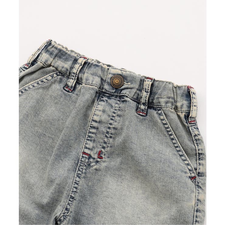 【サマーエール/接触冷感】デニムハーフパンツ  6分丈 接触冷感 | F.O.Online Store | 詳細画像4 