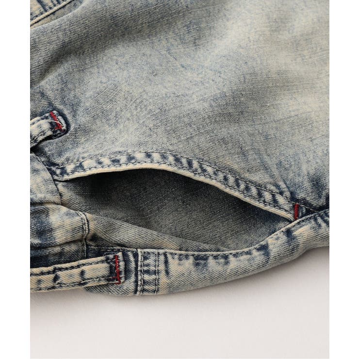 【サマーエール/接触冷感】デニムハーフパンツ  6分丈 接触冷感 | F.O.Online Store | 詳細画像5 