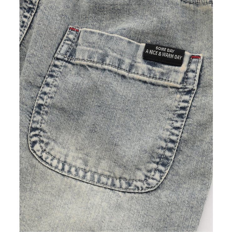 【サマーエール/接触冷感】デニムハーフパンツ  6分丈 接触冷感 | F.O.Online Store | 詳細画像6 