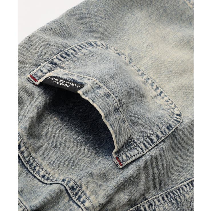 【サマーエール/接触冷感】デニムハーフパンツ  6分丈 接触冷感 | F.O.Online Store | 詳細画像7 