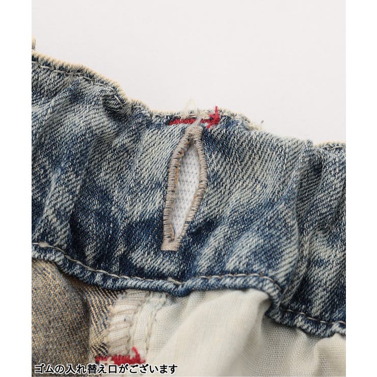 【サマーエール/接触冷感】デニムハーフパンツ  6分丈 接触冷感 | F.O.Online Store | 詳細画像9 