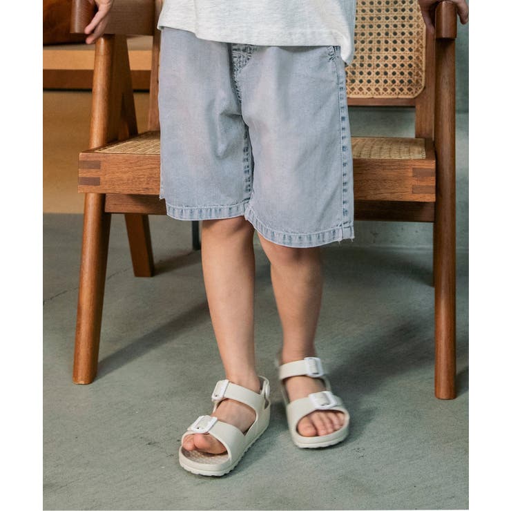 ピンク | 【サマーエール/接触冷感】デニムハーフパンツ  6分丈 接触冷感 | F.O.Online Store